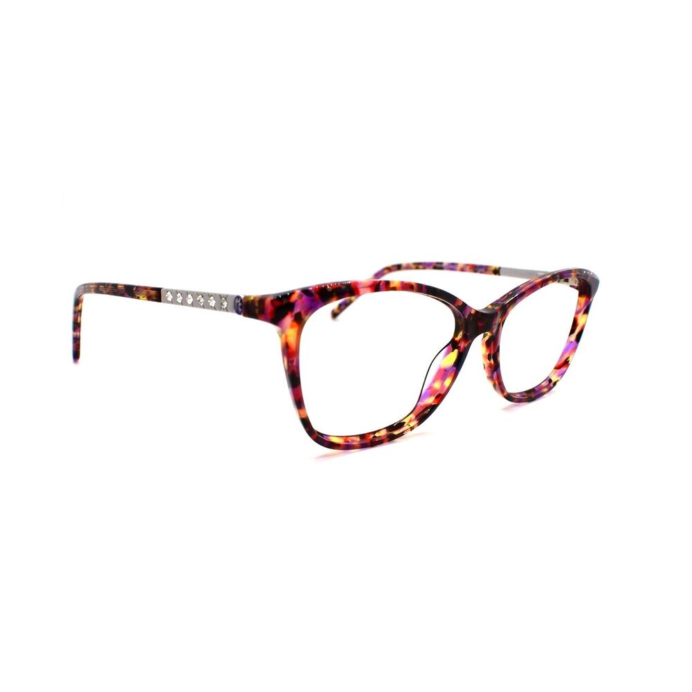 Jessica McClintock JMC 4305 Berry Multi 53-15-140mm Eyeglasses FRAMES ONLY -GOOD